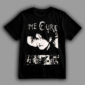 Футболка The Cure портрет вокаліста Роберта Сміта