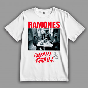 Футболка Ramones "Brain Drain"