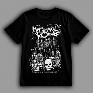 Футболка My Chemical Romance "The Black Parade Is Dead!"