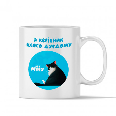 Чашка Руководитель дурдома, миу