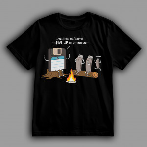 Футболка Жахалки біля костра