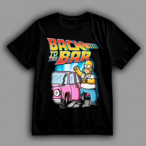 Футболка Back to the bar Гомер 