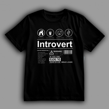 Футболка для интроверта