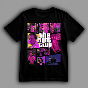 Футболка The Fight Club в стиле GTA