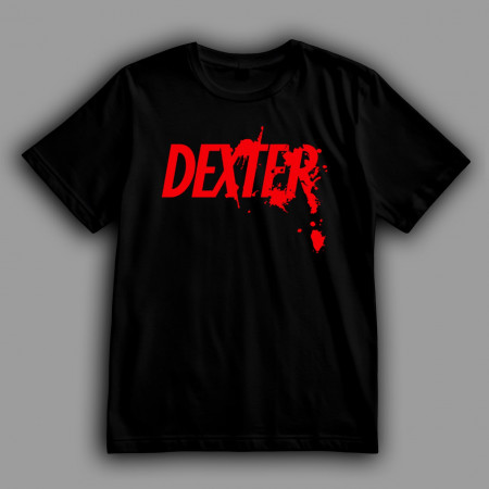 Футболка Dexter кровавое лого