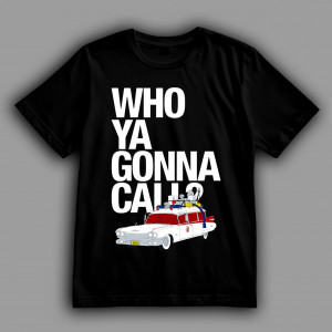 Футболка Ghostbusters Кому ви зателефонуєте?