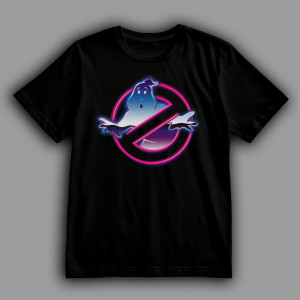 Футболка Ghostbusters логотип кампанії