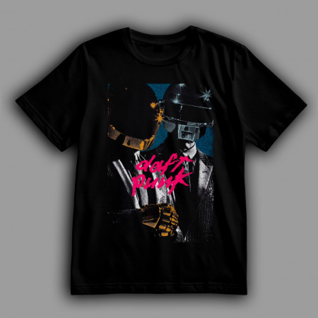 Футболка Daft Punk Том Бангальтер (Thomas Bangalter) и Ги-Манюэль де Омем-Кристо (Guy-Manuel de Homem-Christo)