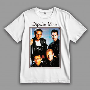 Футболка Depeche Mode группа в молодости