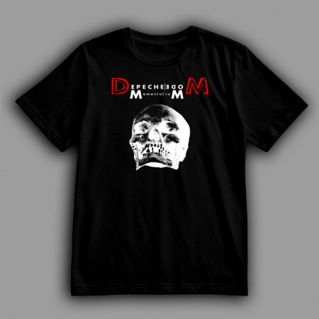 Футболка Depeche Mode принт с черепом