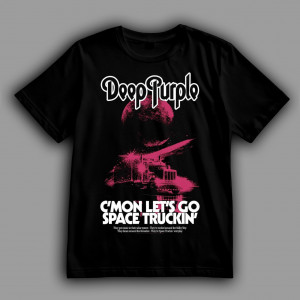 Футболка Deep Purple легендарний хіт "Space Truckin'"