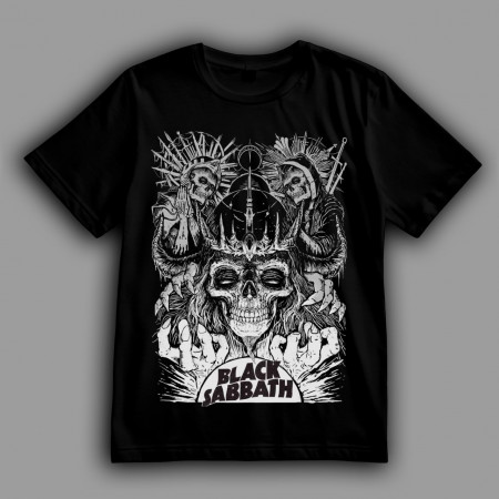 Футболка Black Sabbath - Skulls and Crowns