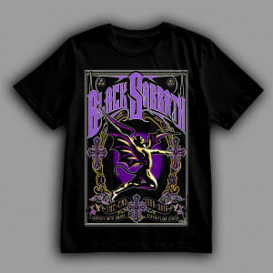 Футболка Black Sabbath постер The End