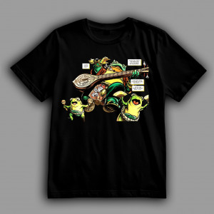 Футболка Dota 2 Ларго и жаби