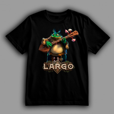 Футболка Dota 2 Ларго лучший музыкант на биве