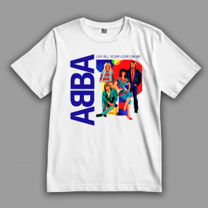 Футболка ABBA "Lay All Your Love on Me"
