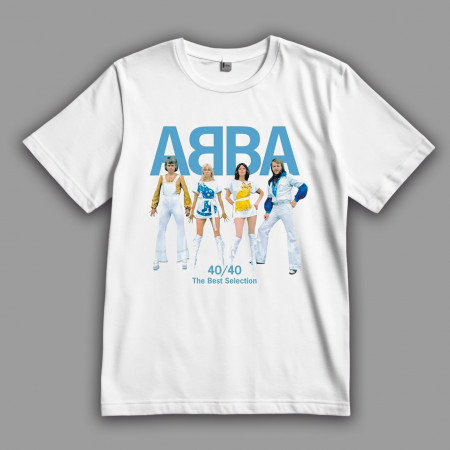 Футболка ABBA сборник хитов "40/40 The Best Selection"