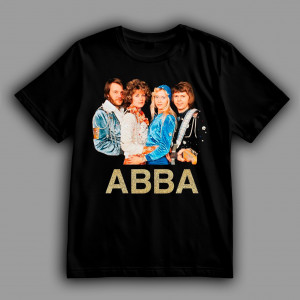 Футболка ABBA золотая эра музыки