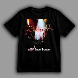Футболка ABBA футболка седьмого студийного альбома "Super Trouper"