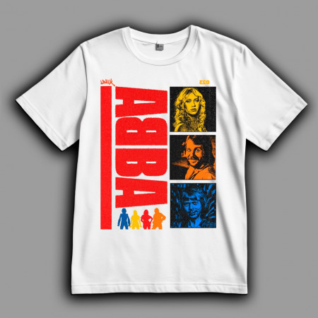 Футболка ABBA звёзды 80-х
