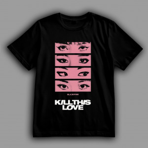 Футболка Blackpink взгляд хищницы, принцессы, скромняжки и звезды