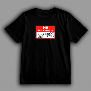 Футболка Eminem My Name Is Slim Shady