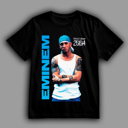 Футболка Eminem Official Calendar 2004 Vintage Style