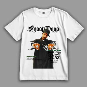 Футболка Snoop Dogg уличная классика