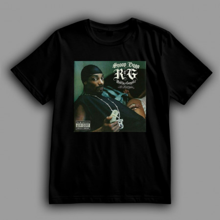 Футболка Snoop Dogg обложка альбома "R&G (Rhythm & Gangsta): The Masterpiece"