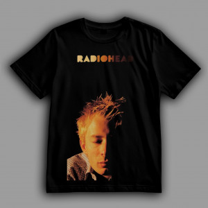 Футболка Radiohead Том Йорк в градиенте