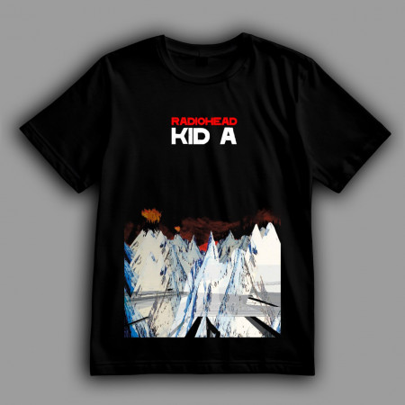 Футболка Radiohead четвертий альбом "Kid A"