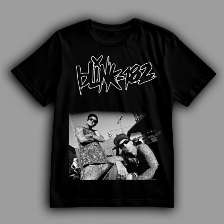 Футболка Вlink-182 Марк Хоппус та Тревіс Баркер