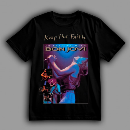 Футболка Bon Jovi "Keep the faith"