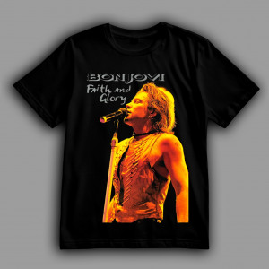 Футболка Bon Jovi "Fight and Glory"