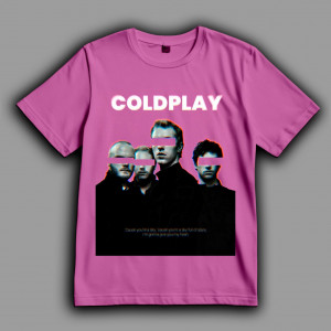 Футболка Coldplay інкогніто