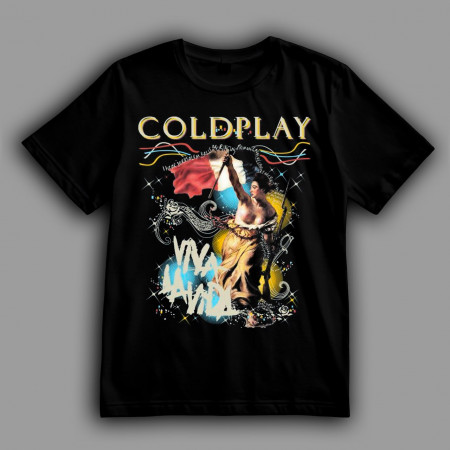 Футболка Coldplay альбом "Viva la Vida або Death and All His Friends"