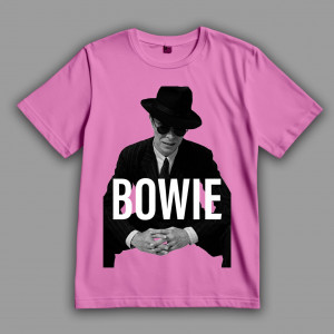 Футболка David Bowie у класичному стилі