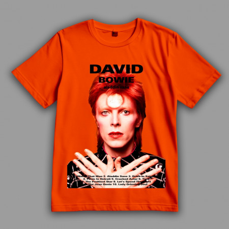 Футболка David Bowie — секс-символ рок-музыки