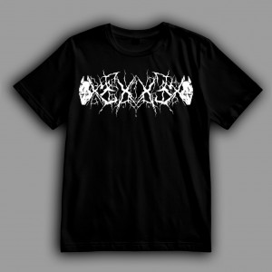 Футболка Death Grips лого в стиле блэк-метала