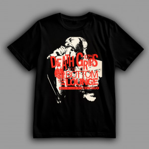 Футболка Экспериментальная хип-хоп группа Death Grips в чикагском клубе Bottom Lounge