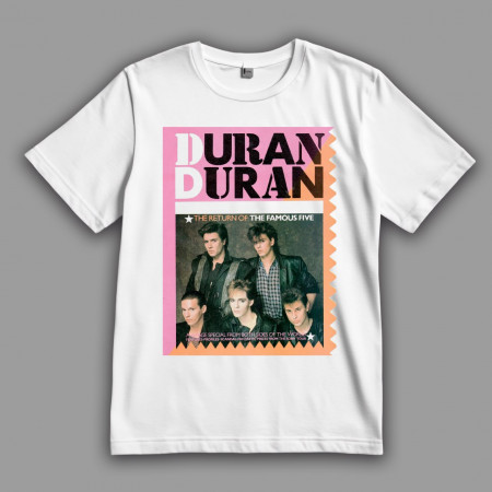 Футболка Duran Duran "Возвращение знаменитой пятерки"