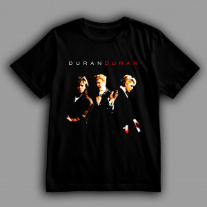 Футболка Duran Duran Несокрушимое трио 1980-х годов