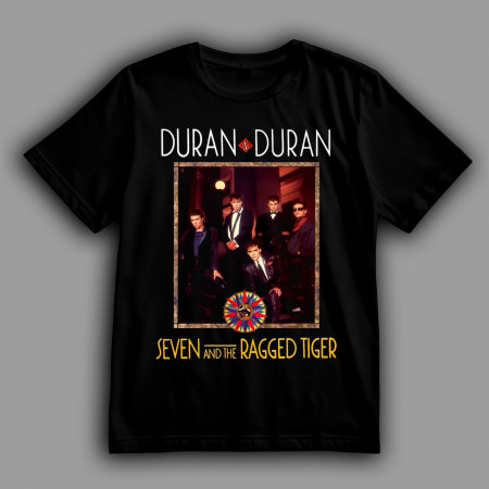 Футболка Duran Duran "Семеро и потрепанный тигр"