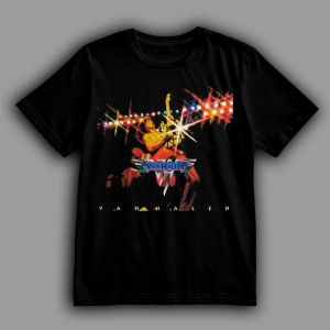 Футболка Eddie Van Halen у софітах концерту