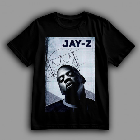 Футболка король Jay-Z и его альбом "The Blueprint"