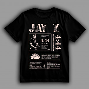 Футболка Jay-Z "Я буквально прокинувся о 4:44 ранку..."