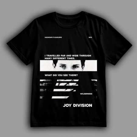 Футболка Joy Division Что ты тут видишь?