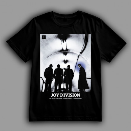 Футболка Joy Division: Ian Curtis, Peter Hook, Bernard Sumner, Stephen Morris