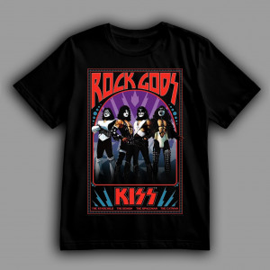 Футболка Kiss Боги рока