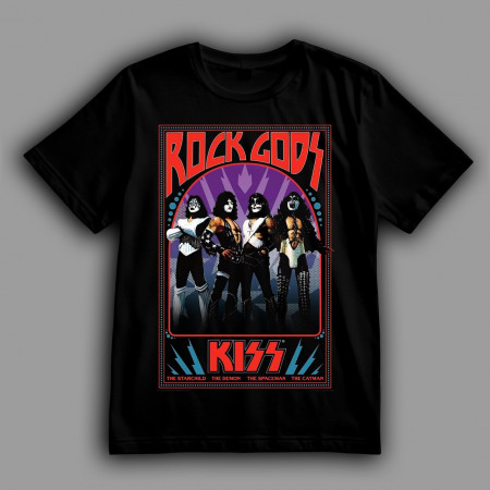 Футболка Kiss Боги рока